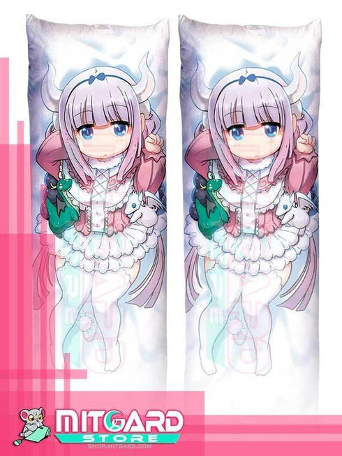 KOBAYASHI-SAN CHI NO MAID DRAGON Kanna Body pillow case dakimakura - 50cmx150cm / Velvet / 2 Sides Printed - 1
